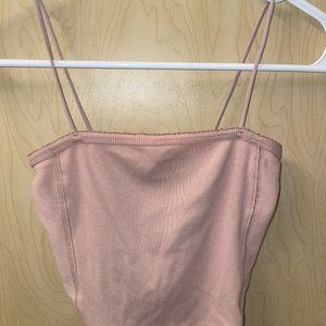Light Pink Cropped Tank